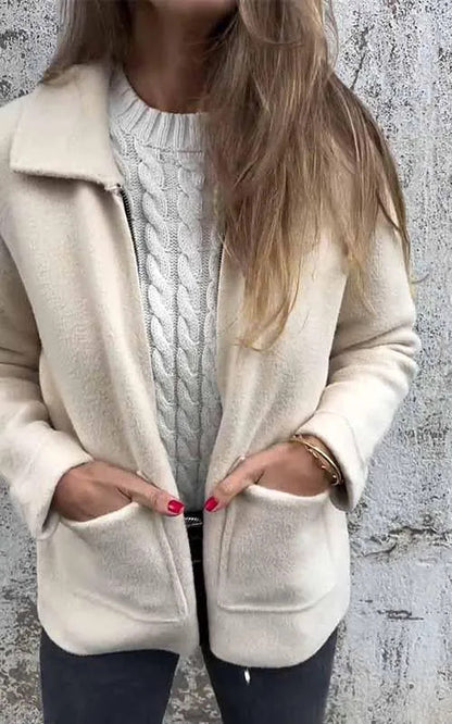 Stylfan Veste Cardigan Élégante en Laine