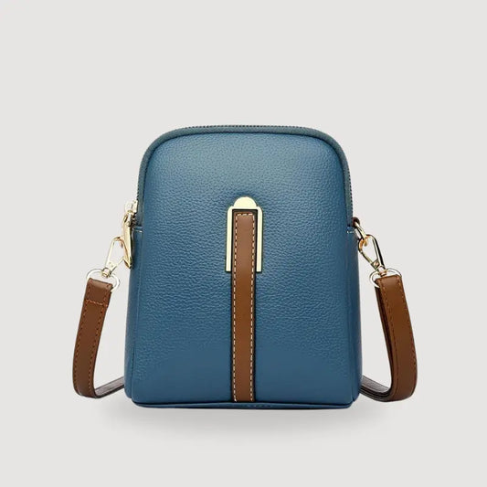 Sac de téléphone en cuir véritable de luxe pour femme - Stylfa