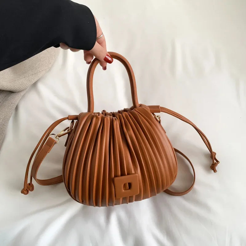 Sac à bandoulière vintage en cuir PU pour femme - Stylfa