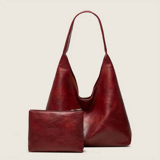 Sac à bandoulière rétro simple pour femme